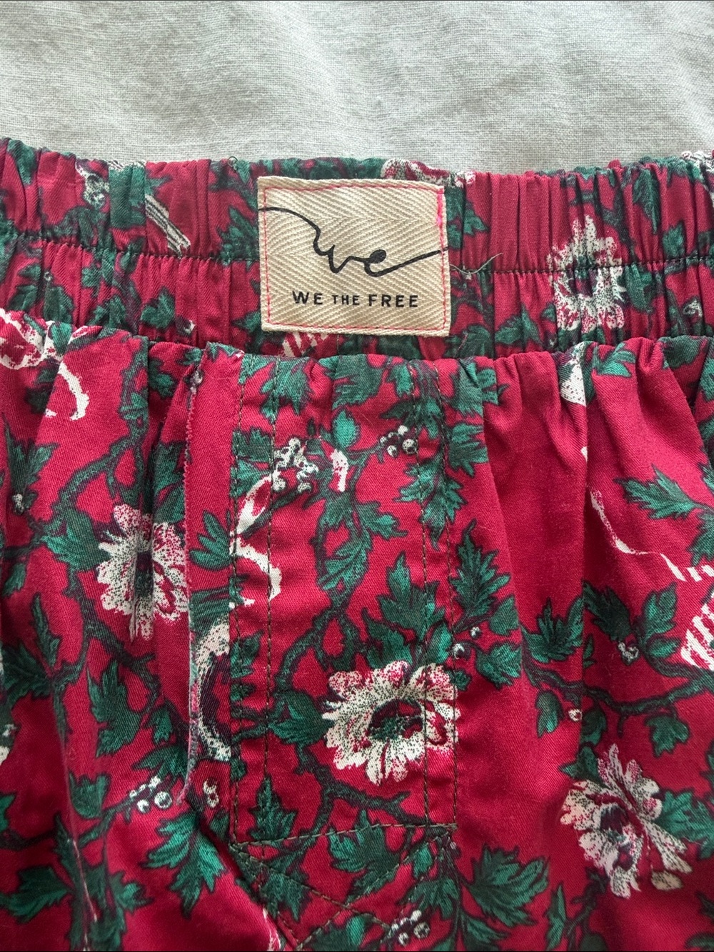 Free People Day to Day Printed Boxers - Picture 3 of 5